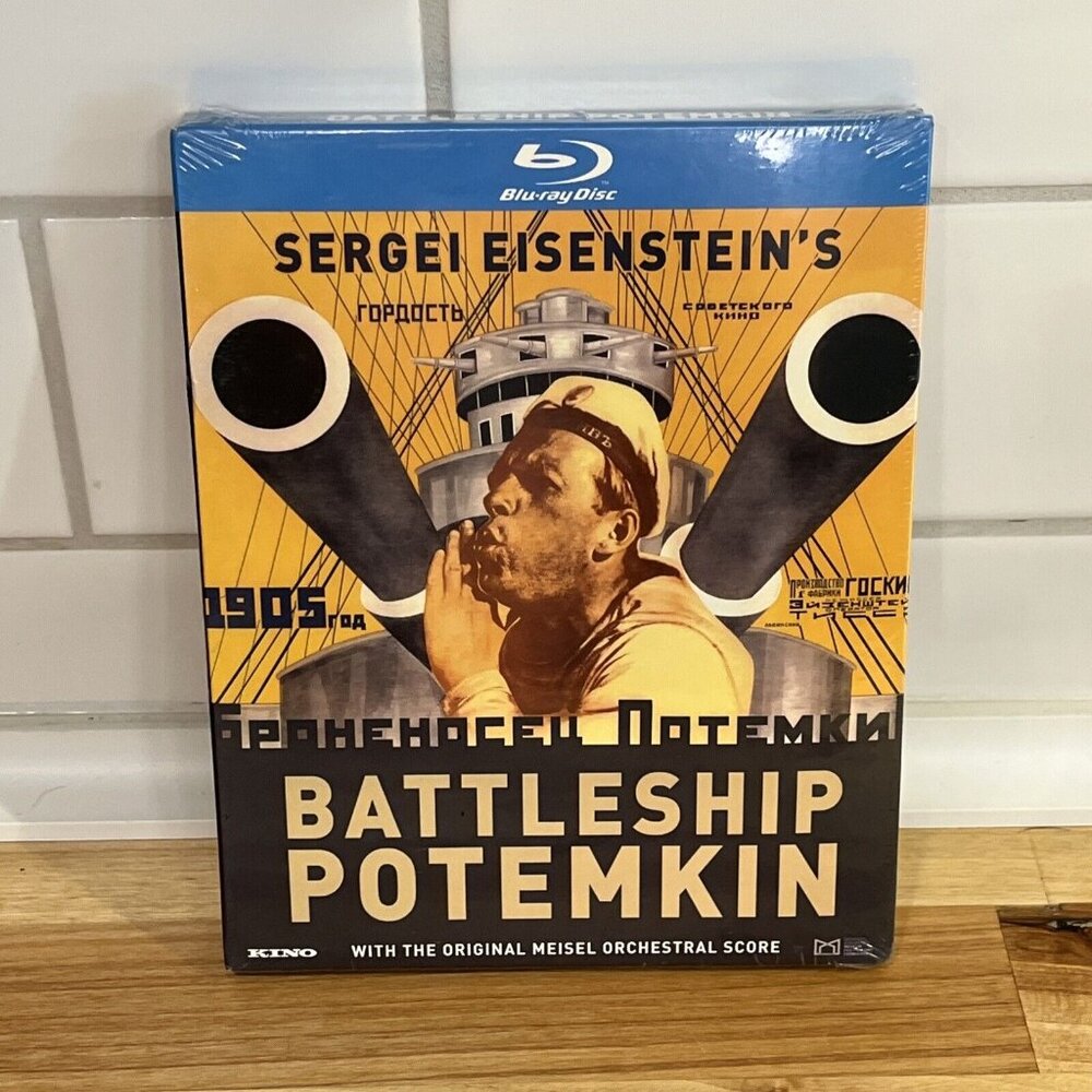 Battleship Potemkin (Blu-ray, 1925) NEW Sealed